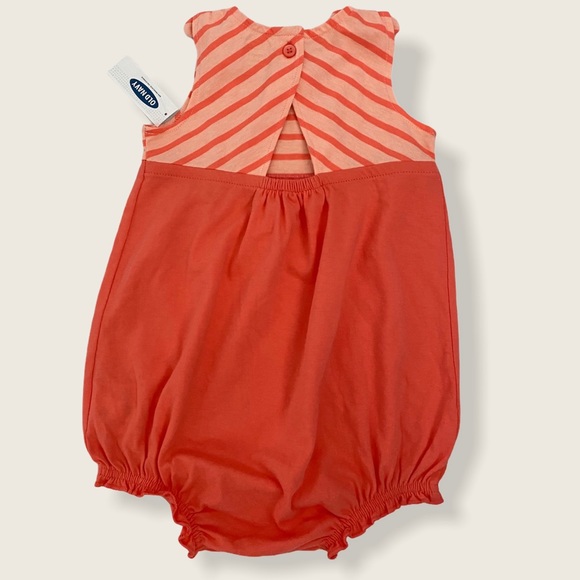 NWT Old Navy Coral Romper - Picture 2 of 7